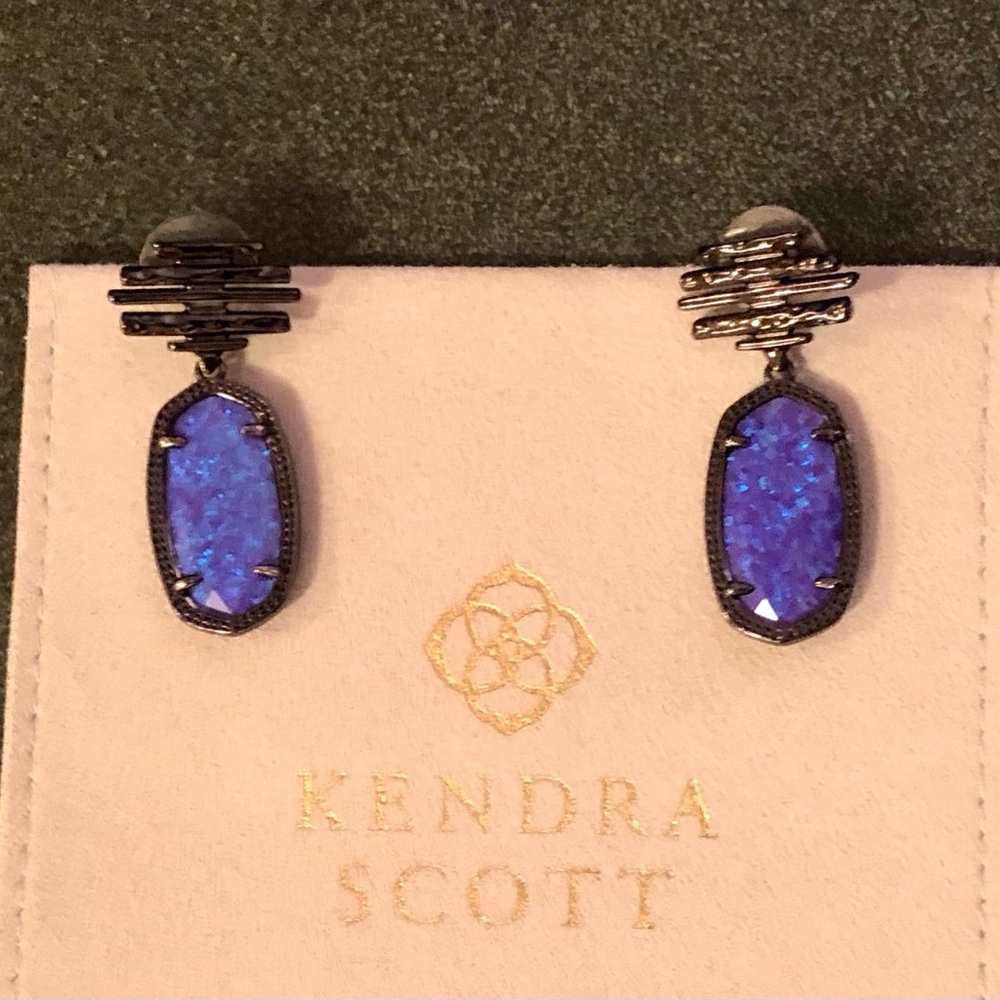 🖤💜🖤 VGUC Kendra Scott Custom Dani Earrings